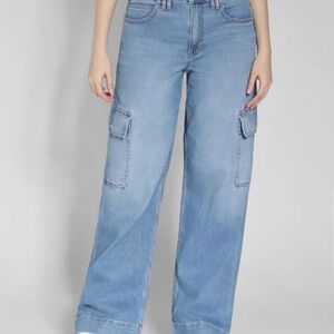 American Eagle Outfitters Sky Blue Flare Jeans